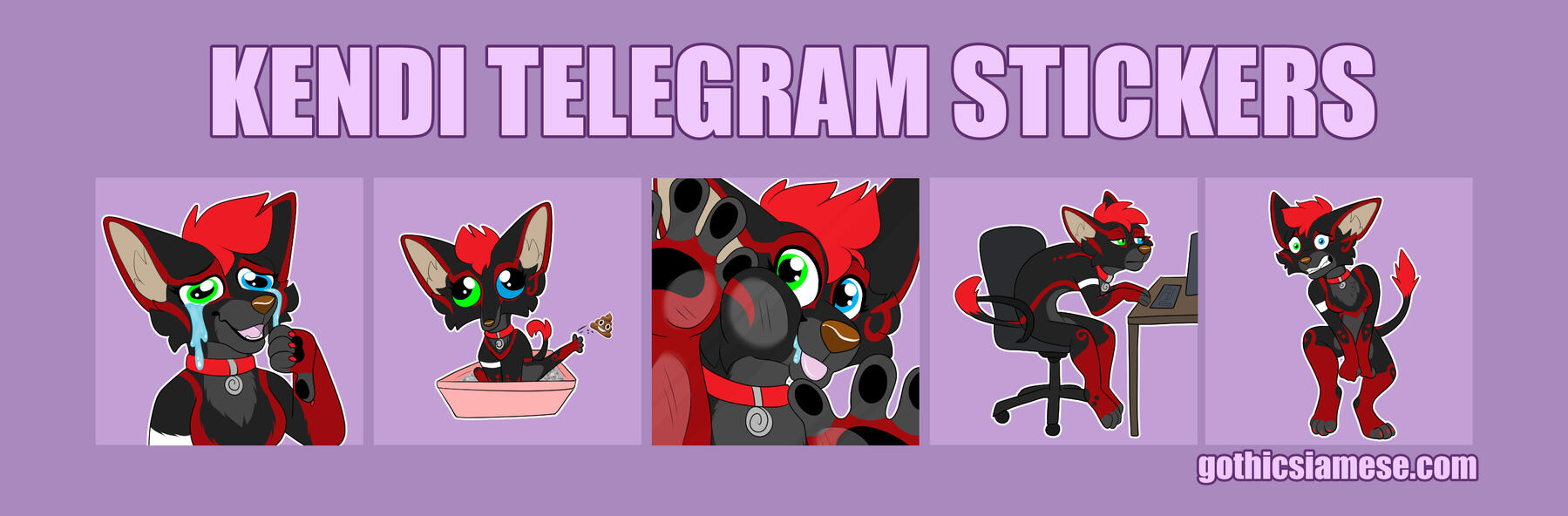 Kendi Telegram Stickers Kendi Telegram Stickers