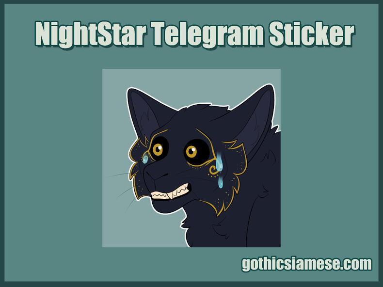 NightStar Telegram Sticker NightStar Telegram Sticker